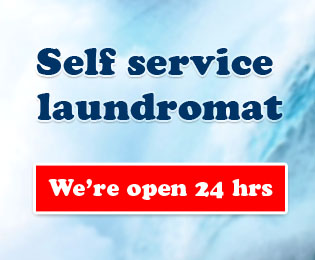 Self-Service Laundromat Open 24/7 in McHenry, Illinois
